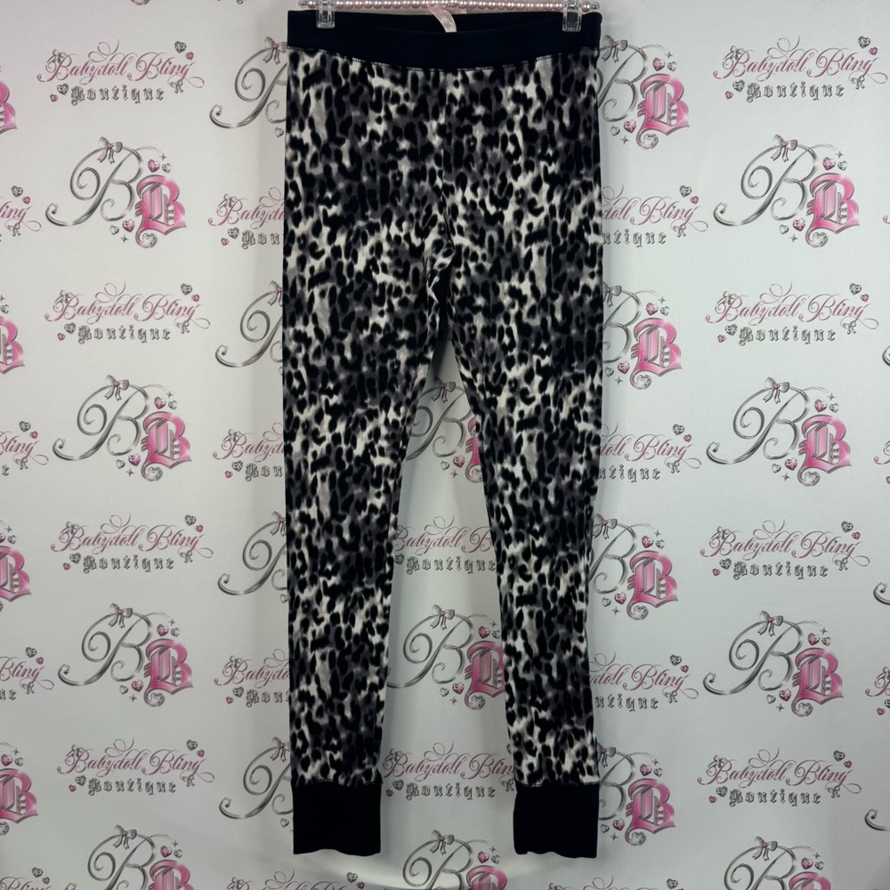 La SENZA pants thermal joggers cheetah leopard Animal Print Leggings